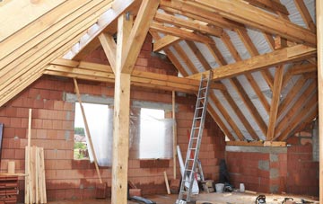 Upper Fivehead attic trusses